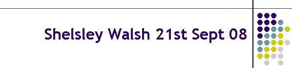 Shelsley Walsh 21st Sept 08